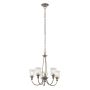 Elstead Lighting WAVERLY KL-WAVERLY5-CLP Csillár 3x60W/E27
