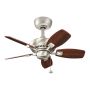 Kichler CANFIELD KLF-CANFIELD-30-BN Ventilátor IP20