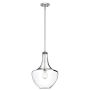 Kichler EVERLY KL-EVERLY-P-M-CH Függőlámpa 1x60W/E27