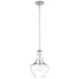 Kichler EVERLY KL-EVERLY-P-S-CH Függőlámpa 1x60W/E27
