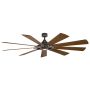 Kichler Gentry XL KLF-GENTRY-85-WZ Ventilátor 1x14W/LED 3000K 1300 lm IP20