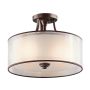Kichler LACEY KL-LACEY-SF-MB Plafonlámpa 3x60W/E27