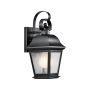 Kichler Mount Vernon KL-MOUNT-VERNON2-S-BK Fali lámpa 1x60W/E27 ip44