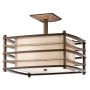 Kichler MOXIE KL-MOXIE-SF Plafonlámpa 2x60W/E27
