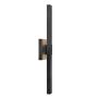 Kichler Nocar KL-NOCAR-L-BK Fali lámpa 1x39W/LED 3000K 1800lm IP44