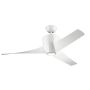 Kichler Phree KLF-PHREE-56-WHT Ventilátor 1x10W/LED 3000K 1116 lm IP20