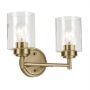 Kichler Winslow KL-WINSLOW-2W-NBR Fali lámpa 2x60W/E27 IP20