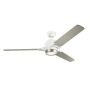 Kichler Zeus KLF-ZEUS-60-WHT Ventilátor 1x10W/LED 3000K 1116 lm IP20
