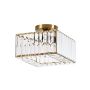 Light Prestige Vetro LP-2910/1C GD square Plafonlámpa 1x15W/E27 IP20