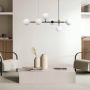 Light Prestige Alisa LP-005/6P BK/WH Függőlámpa 6x40W/E14 IP20