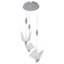 Light Prestige Mariposa LP-1715/3P CH Függőlámpa 3x24W/LED 3000K|4000K|6000K IP20