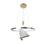 Light Prestige Marissa LP-2515/1P GD Függőlámpa 2x33W/LED 3000K|4000K|6000K 3552lm IP20