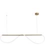 Light Prestige Meleca LP-2345/1P M GD Függőlámpa 1x36W/LED 3000K|4000K|6000K 4400lm IP20
