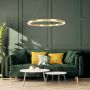 Light Prestige Midway LP-033/1P XL GD Shiny Függőlámpa 1x65 W/LED 3000K 7050 lm IP20