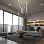 Light Prestige Rope Light LP-642/2M Smart Függőlámpa 1x25W/LED 2700K-6500K 6600 lm IP20