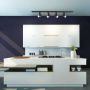 Light Prestige Snow LP-731/1R BK Sínreflektor 1x50W/GU10 IP20