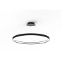 Zuma Line CIRCLE LA0721/1 - BK Függőlámpa 1x70W/LED 3000K 7820LM