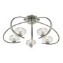 Dar Lighting LEIGHTON LEI5446 Plafonlámpa 5x40W/G9 IP20