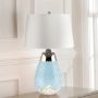 Elstead Lighting LENA SMALL LENA-TL-S-BLUE-OWSS Asztali lámpa 1X7W/GU10+1x60W/E27