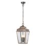 Elstead Lighting MANSION HOUSE MANSION-HOUSE8-BR Függőlámpa 3x60W/E14 IP44