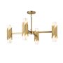 Elstead Lighting Marvele MARVELE8-AB-OPAL Csillár 8x40W/E14 IP20