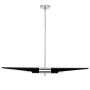 King Home APOLLO MD21419-2M.BLACK Függőlámpa 2x40W/E27 IP20