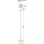 Zuma Line COLORE MD3350-1BL/CO Függőlámpa 1x6W/LED 3000k 134lm