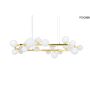 King Home ALURE MSE1501100605/MILK Függőlámpa 20x5W/G9