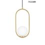 King Home AURELIA MSE010100301 Függőlámpa 1x250V/E14 IP20