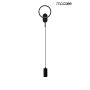 King Home COMO MSE010100344 Fali lámpa 1x9W/LED|E27 IP20