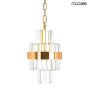 King Home IMPERO MSE010100390 Függőlámpa 1x15W/LED 3000K 1200LM IP20