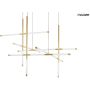 King Home MIKADO MSE1501100488 Függőlámpa 43W/LED 3000K 3440lm