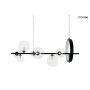 King Home MOOSEE ALURE LINE MSE010100285 Függőlámpa 7x5W/G9 3000K 1200LM IP20