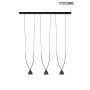 King Home MOOSEE ATLAS MSE010100280 Függőlámpa 1x10W/LED 3000K 800LM IP20