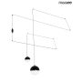 King Home MOOSEE BOWL DUO MSE010100152 Függőlámpa 2x60W/E27 IP20