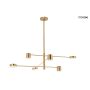 King Home MOOSEE PIAZETTA MSE010100124 Függőlámpa 6x6W/LED 3000K 2900LM IP20