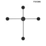 King Home MOOSEE SHADOW CLOSE MSE010100245 Fali lámpa 1x3W/LED 3000K 1380LM IP20
