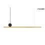 King Home MOOSEE WAND MSE010100133 Függőlámpa 1x28W/LED 3000K 2240LM IP20
