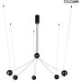 King Home OCTO MSE1501100492 Függőlámpa 17W/LED 3000K 1360lm