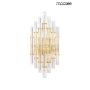 King Home PALAZZO MSE010100327 Fali lámpa 2x40W/E14 IP20
