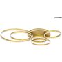 King Home RINGS MSE1501100504 Plafonlámpa 80W/LED 2500-6000K 6400lm