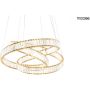 King Home WAVE MSE1501100538 Függőlámpa 70W/LED 3000K 5600lm
