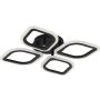 Zuma Line ILLUMIA MS236040R-BK Plafonlámpa 4x30W/LED 3000-6000k 2200lm