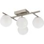 Zuma Line NEBULA MS223141-SN Plafonlámpa 4x40W/LED 3000-6000k 3600lm