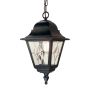 Elstead Lighting NORFOLK NR9-BLK Függőlámpa 1x60W/E27 IP43