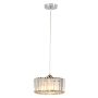 Light Prestige Vetro LP-2910/1P CH round Függőlámpa 1x15W/E27 IP20