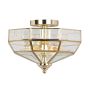 Elstead Lighting OLD PARK OLD-PARK-PB Plafonlámpa 2x60W/E27