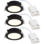 Nordlux Olea 2510400103 Beépíthető spotlámpa 3x4.4w/led 2700k 345lm ip65