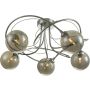 Dar Lighting Onawa ONA5450-01 Plafonlámpa 5x40w/g9 ip20