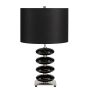 Elstead Lighting ONYX ONYX-TL-BLK Asztali lámpa 1x60W/E27